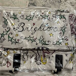 Brighton Holiday City Tote NWT Christmas Shopper Bag $100 Retail